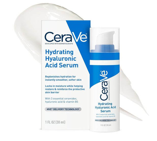 CeraVe Hyaluronic Acid Serum with Vitamin B5. CeraVe Healthy-Aging Skin Routine (AM)