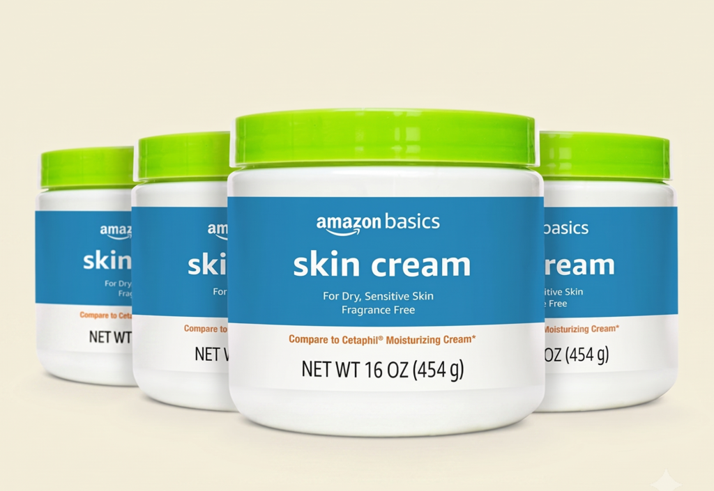 Amazon Basics Ultra Moisturizing Skin Cream for Dry & Sensitive Skin
