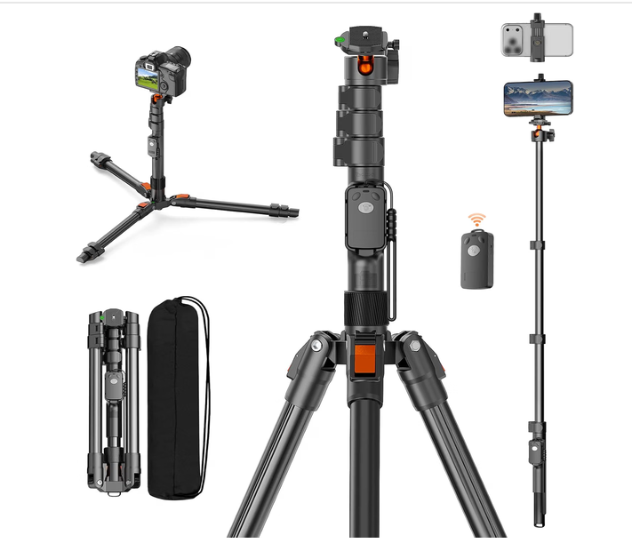 Best 75" Aluminum Camera Tripod Review