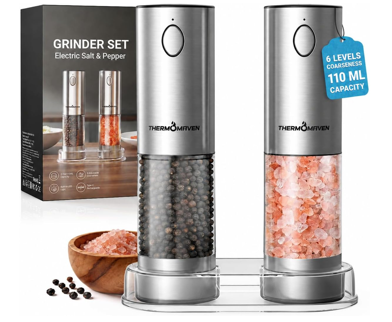 Best ThermoMaven Electric Salt and Pepper Grinder Review